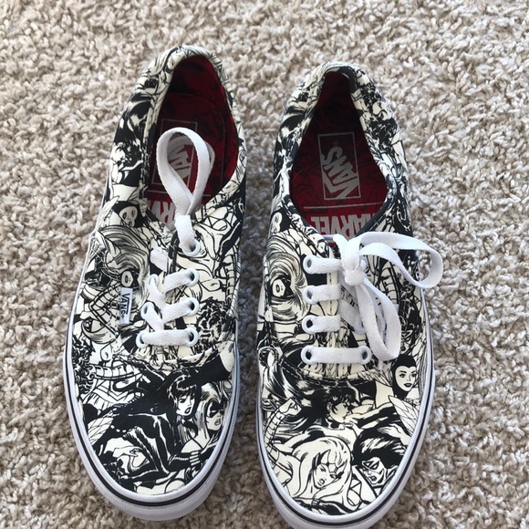 marvel x vans shoes